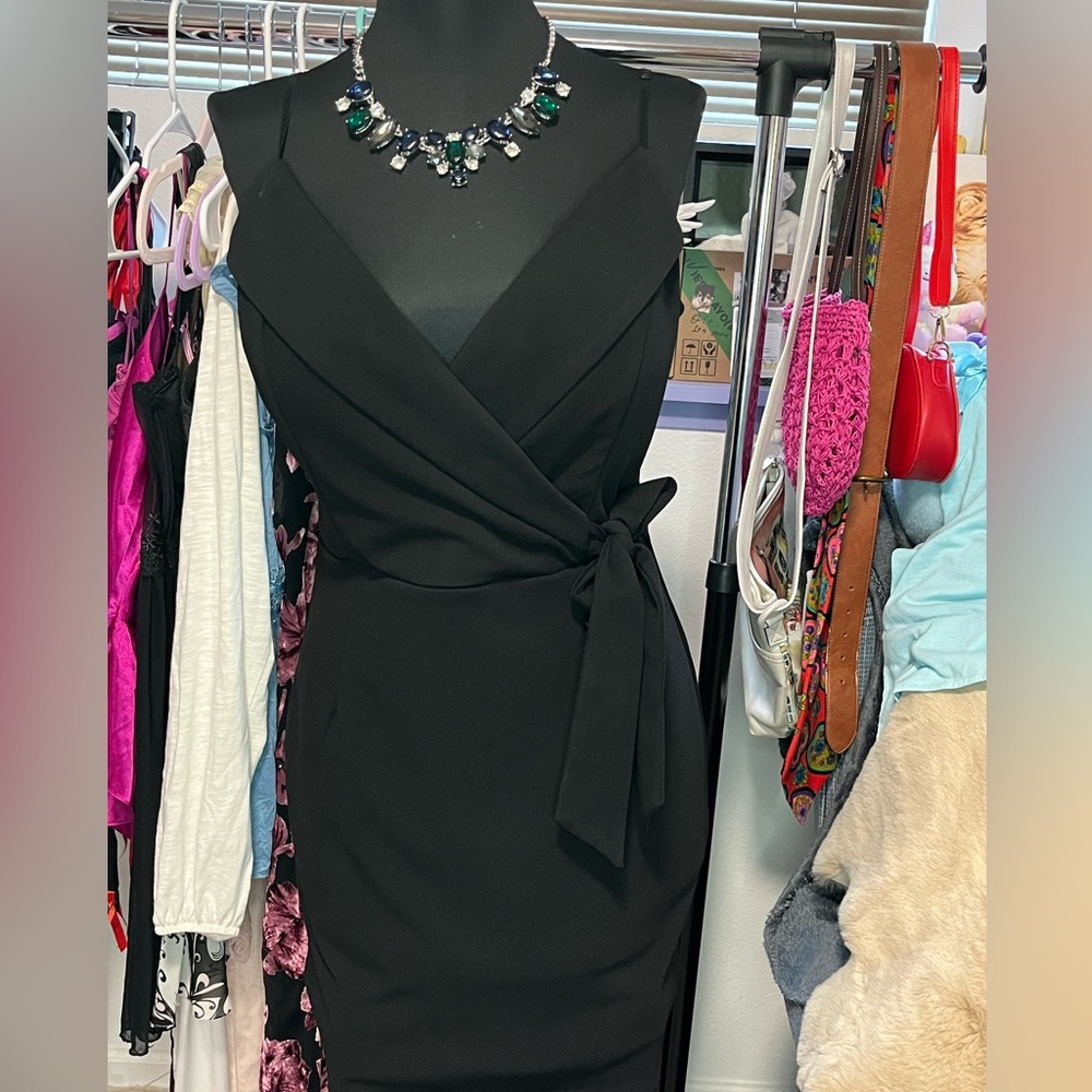 Sexy black dress